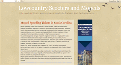 Desktop Screenshot of lowcountryscooter.info
